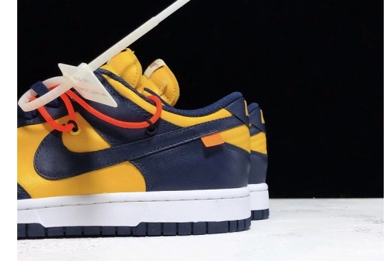 CT0856-700 Nike Michigan Dunk O-W Low 0203